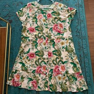 Loft flower pattern dress